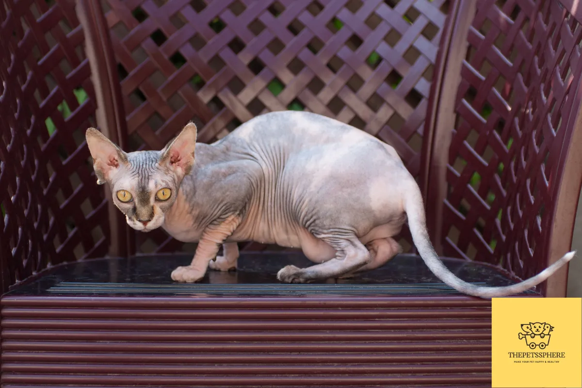 aggressive sphynx cat